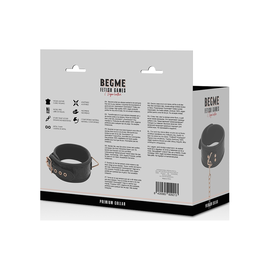 Collier Et Laisse BEGME Noir 7 Collier Et Laisse BEGME Noir – Image 7