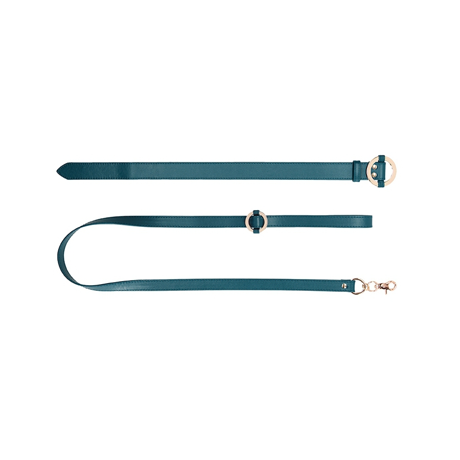 Ouch! Halo Collier Et Laisse HALO COL Bleu 2 Ouch! Halo Collier Et Laisse HALO COL Bleu – Image 2