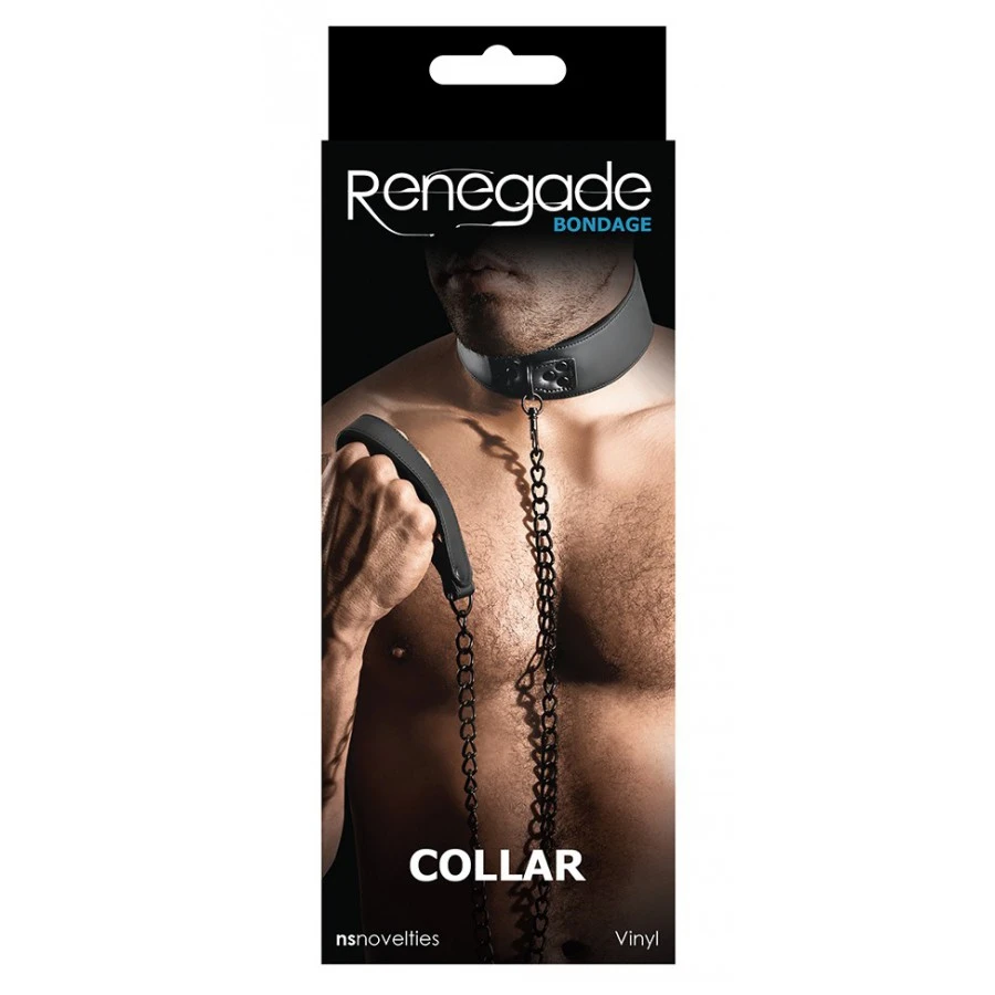Collier Et Laisse Renegade Noir 2 Collier Et Laisse Renegade Noir – Image 2