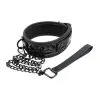 NS Novelties Collier Et Laisse SM Sinful Black