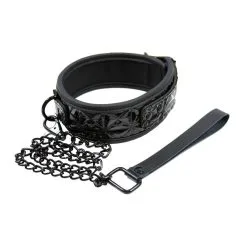 NS Novelties Collier Et Laisse SM Sinful Black