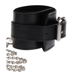 Collier Et Menottes De Poignets HEAVY Taboom Noir 7 Collier Et Menottes De Poignets HEAVY Taboom Noir -FÉMINITÉS boutique collier et menottes de poignets heavy taboom noir 3