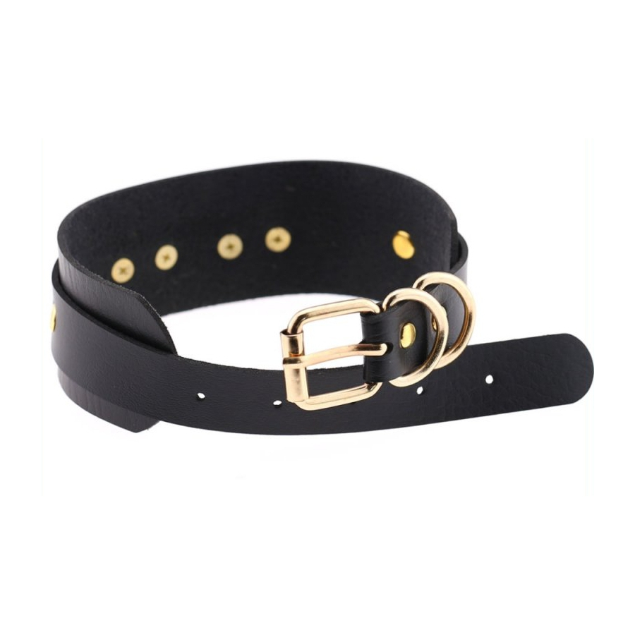 Joy Jewels Collier Fantaisie GOLDEN HEART Noir 2 Joy Jewels Collier Fantaisie GOLDEN HEART Noir – Image 2