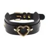 Joy Jewels Collier Fantaisie GOLDEN HEART Noir