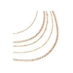 Joy Jewels Collier Fin GOLDER Doré 5 Joy Jewels Collier Fin GOLDER Doré -FÉMINITÉS boutique collier fin golder dore 2