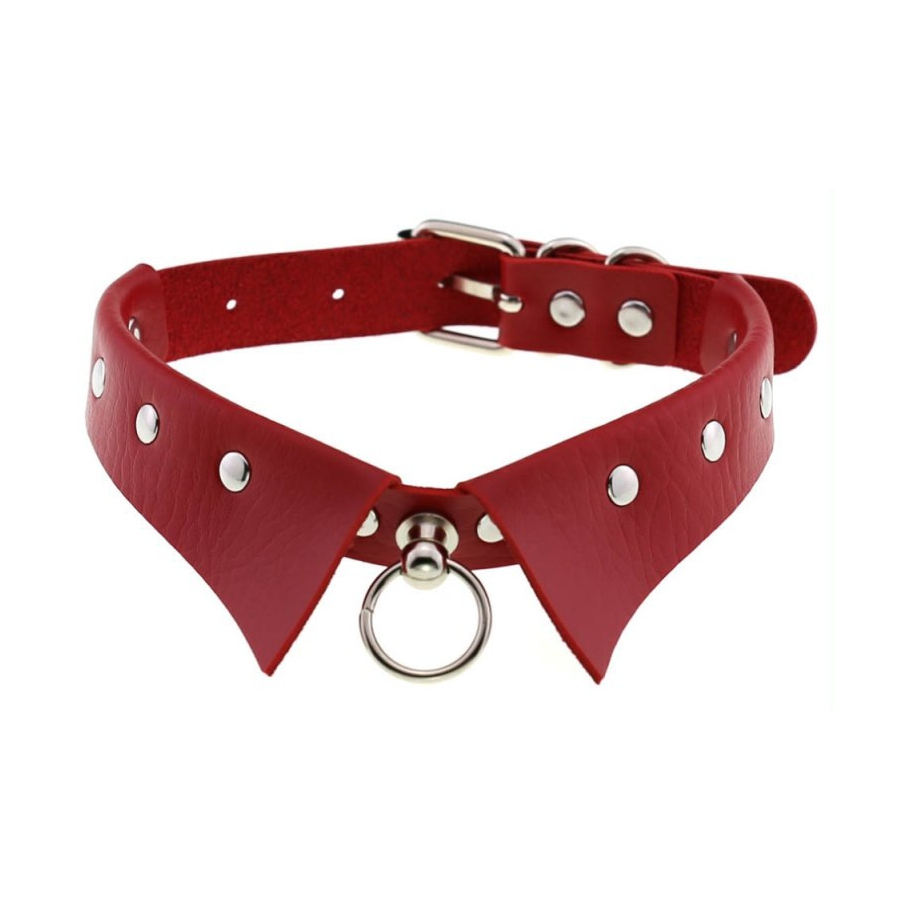 Joy Jewels Collier GOTHIC RING Rouge 1 Joy Jewels Collier GOTHIC RING Rouge