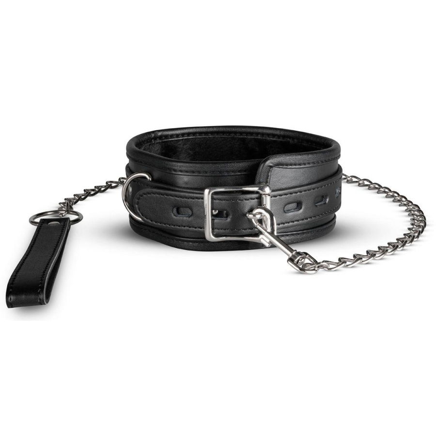 Whipped Collier-Laisse COOPER Noir 1 Whipped Collier-Laisse COOPER Noir