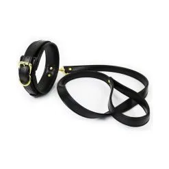 Generique Collier Laisse LIGHTY Noir