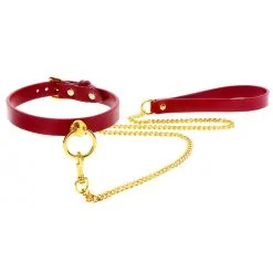 Collier-Laisse O-RING TABOOM Rouge