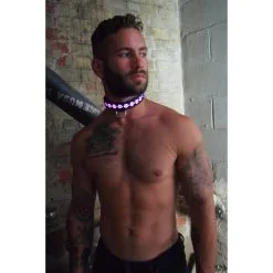 Collier Lumineux GLOW PUP Breedwell -FÉMINITÉS boutique collier lumineux glow pup breedwell 7