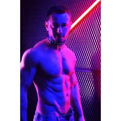 Breedwell Collier Lumineux POUNDTOWN Bleu -FÉMINITÉS boutique collier lumineux poundtown bleu 1 3