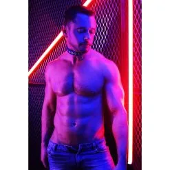 Breedwell Collier Lumineux POUNDTOWN Bleu -FÉMINITÉS boutique collier lumineux poundtown bleu 1 5