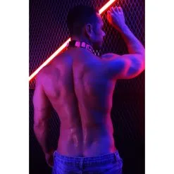 Breedwell Collier Lumineux POUNDTOWN Rose Neon -FÉMINITÉS boutique collier lumineux poundtown rose neon 3