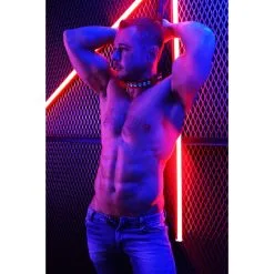 Breedwell Collier Lumineux POUNDTOWN Rouge 11 Breedwell Collier Lumineux POUNDTOWN Rouge -FÉMINITÉS boutique collier lumineux poundtown rouge 4