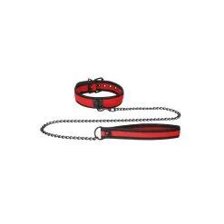 Ouch! Puppy Play Collier Néoprène OUCH PUPPY Rouge