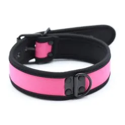 Kinky Puppy Collier Néoprène SIMPLY PUPPY Rose