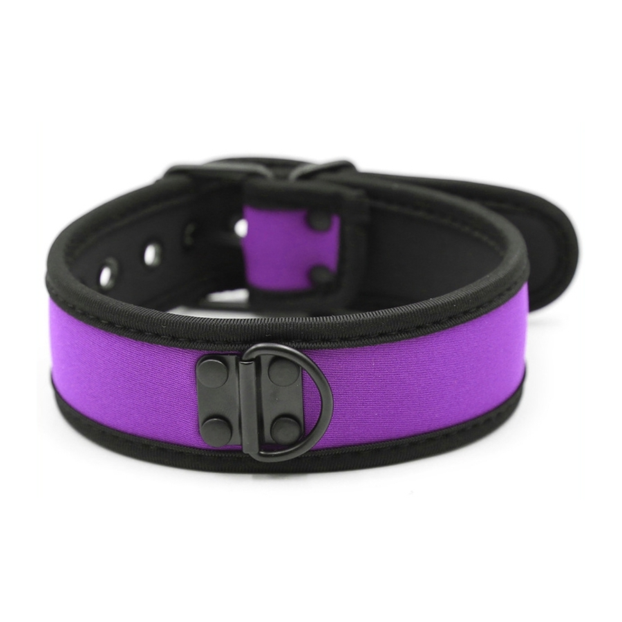 Kinky Puppy Collier Néoprène SIMPLY PUPPY Violet 1 Kinky Puppy Collier Néoprène SIMPLY PUPPY Violet