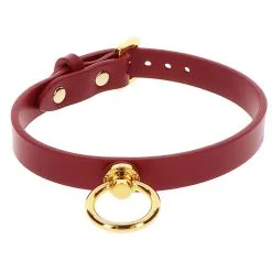 Collier O-RING TABOOM Rouge -FÉMINITÉS boutique collier o ring taboom rouge 3