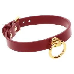 Collier O-RING TABOOM Rouge -FÉMINITÉS boutique collier o ring taboom rouge 4