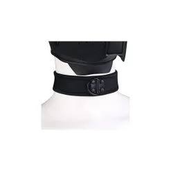 Kinky Puppy Collier PUPPY Néoprène Noir -FÉMINITÉS boutique collier puppy neoprene noir 2