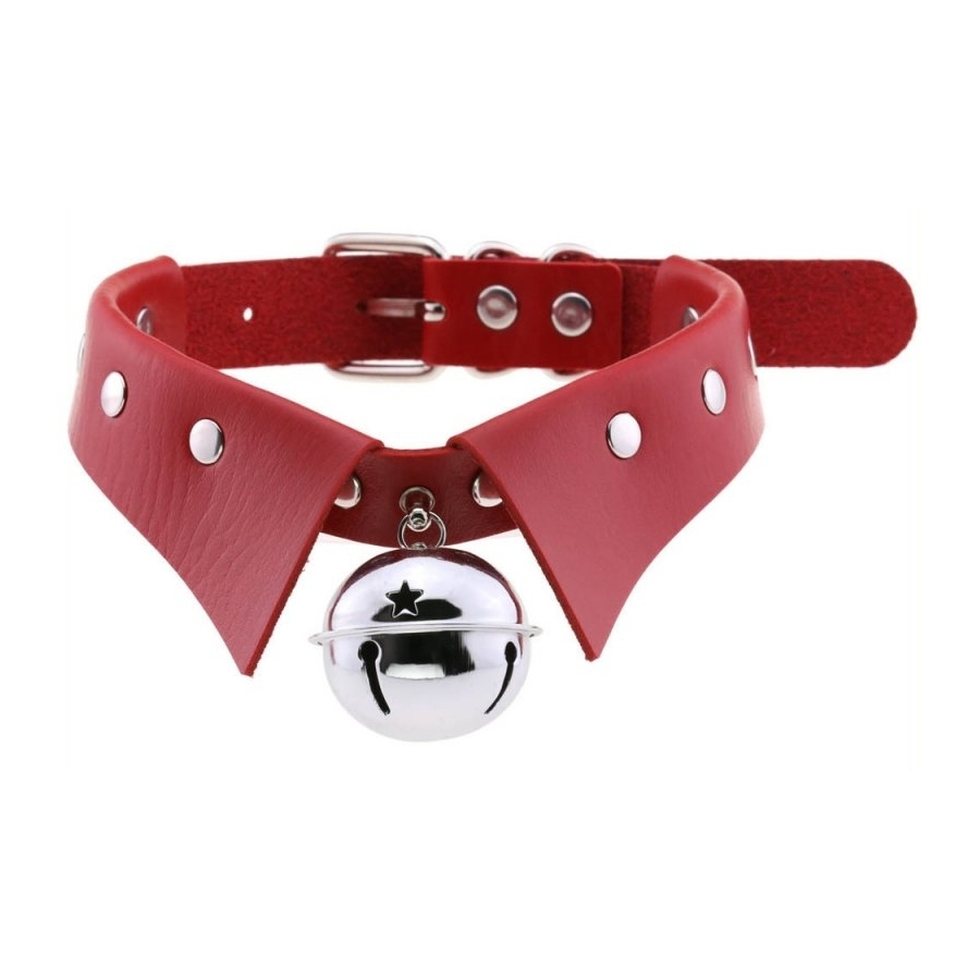 Joy Jewels Collier Ras De Cou Avec Grelot JING Rouge 1 Joy Jewels Collier Ras De Cou Avec Grelot JING Rouge