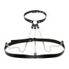 Kinky Party Collier Sm + Ceinture BELT NECK Noir