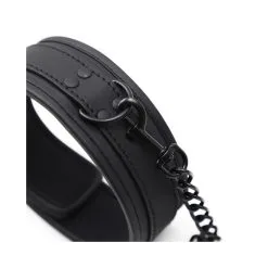 FUKR Collier Soumission Avec Laisse Noir 9 FUKR Collier Soumission Avec Laisse Noir -FÉMINITÉS boutique collier soumission avec laisse noir 2