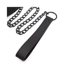 FUKR Collier Soumission Avec Laisse Noir 12 FUKR Collier Soumission Avec Laisse Noir -FÉMINITÉS boutique collier soumission avec laisse noir 5