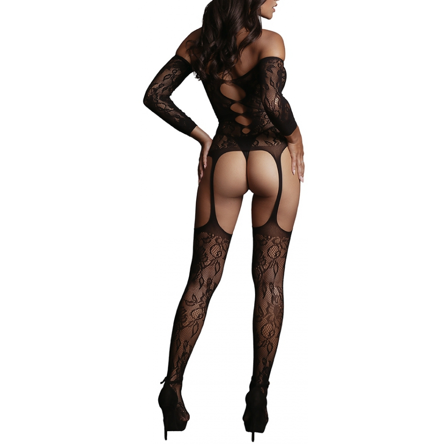 Le Desir Combi Sexy CRISS CROSS DEEP Noir 2 Le Desir Combi Sexy CRISS CROSS DEEP Noir – Image 2