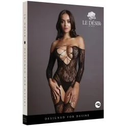 Le Desir Combi Sexy CRISS CROSS DEEP Noir 8 Le Desir Combi Sexy CRISS CROSS DEEP Noir -FÉMINITÉS boutique combi sexy criss cross deep noir 2