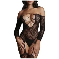 Le Desir Combi Sexy CRISS CROSS DEEP Noir 10 Le Desir Combi Sexy CRISS CROSS DEEP Noir -FÉMINITÉS boutique combi sexy criss cross deep noir 4