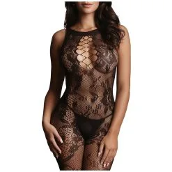 Le Desir Combi Sexy CRISS CROSS NECK Noir 10 Le Desir Combi Sexy CRISS CROSS NECK Noir -FÉMINITÉS boutique combi sexy criss cross neck noir 4