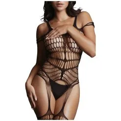 Le Desir Combi Sexy SHREDDED Noir 10 Le Desir Combi Sexy SHREDDED Noir -FÉMINITÉS boutique combi sexy shredded noir 4