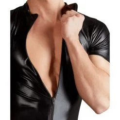 Svenjoyment Combi Short ACHOS Noire -FÉMINITÉS boutique combi short achos noire 3