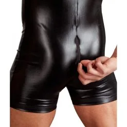 Svenjoyment Combi Short ACHOS Noire -FÉMINITÉS boutique combi short achos noire 4