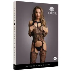 Le Desir Combinaison Ouverte Odelia - Noir -FÉMINITÉS boutique combinaison ouverte odelia noir 2