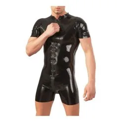 The Latex Collection Combinaison Short En Latex