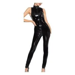 Black Level Combinaison VINYL OVERALL ZIP V Noire