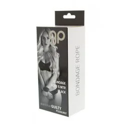 Generique Corde Bondage 5m Noire 3 Generique Corde Bondage 5m Noire -FÉMINITÉS boutique corde bondage 5m noire 1