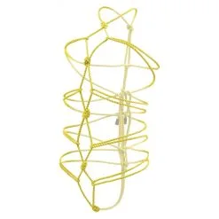 CalExotics Corde Bondage BOUNDLESS 10m Jaune -FÉMINITÉS boutique corde bondage boundless 10m jaune 3