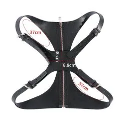 Kinky Party Corset SM Vinyle Noir 9 Kinky Party Corset SM Vinyle Noir -FÉMINITÉS boutique corset sm vinyle noir 3