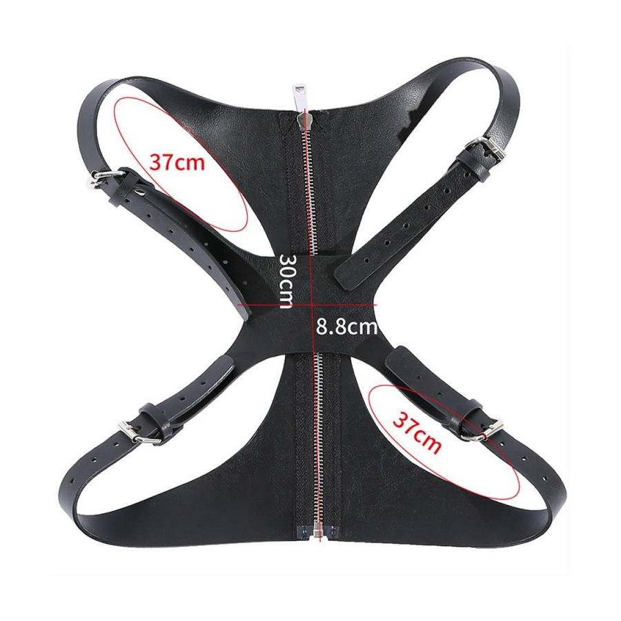 Kinky Party Corset SM Vinyle Noir 4 Kinky Party Corset SM Vinyle Noir – Image 4