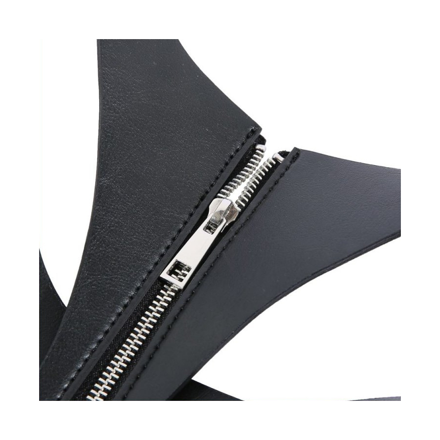 Kinky Party Corset SM Vinyle Noir 6 Kinky Party Corset SM Vinyle Noir – Image 6