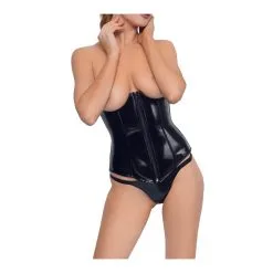 Black Level Corset VINYL CORSAGE Noir