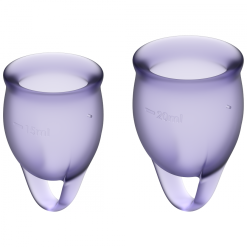 Satisfyer Coupes Menstruelles FEEL CONFIDENT X2 Lilas