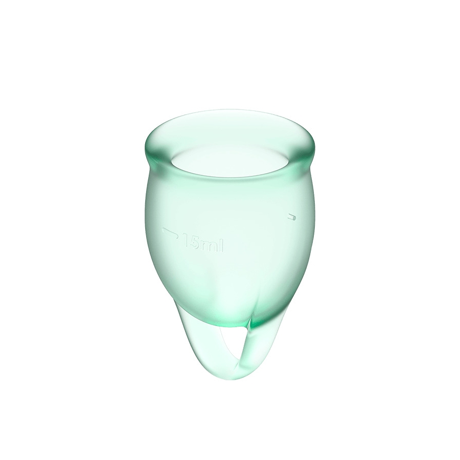 Satisfyer Coupes Menstruelles FEEL CONFIDENT X2 Vert 4 Satisfyer Coupes Menstruelles FEEL CONFIDENT X2 Vert – Image 4