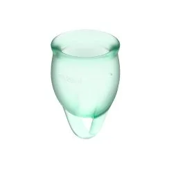 Satisfyer Coupes Menstruelles FEEL CONFIDENT X2 Vert 11 Satisfyer Coupes Menstruelles FEEL CONFIDENT X2 Vert -FÉMINITÉS boutique coupes menstruelles feel confident x2 vert 1 3