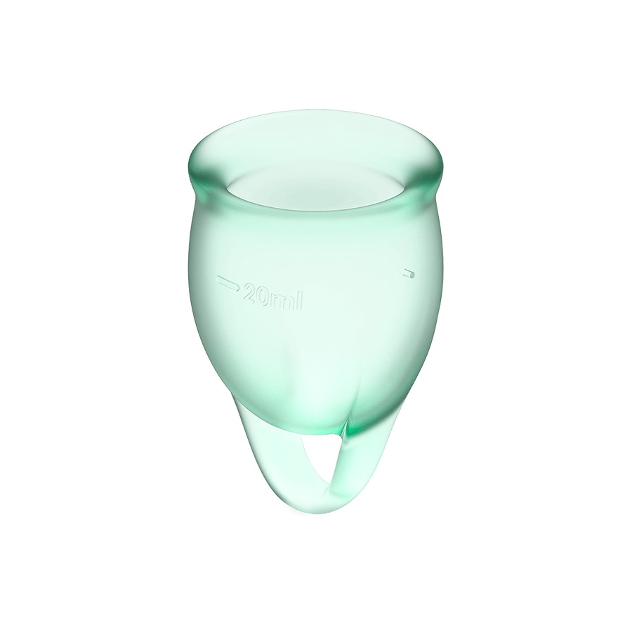 Satisfyer Coupes Menstruelles FEEL CONFIDENT X2 Vert 5 Satisfyer Coupes Menstruelles FEEL CONFIDENT X2 Vert – Image 5