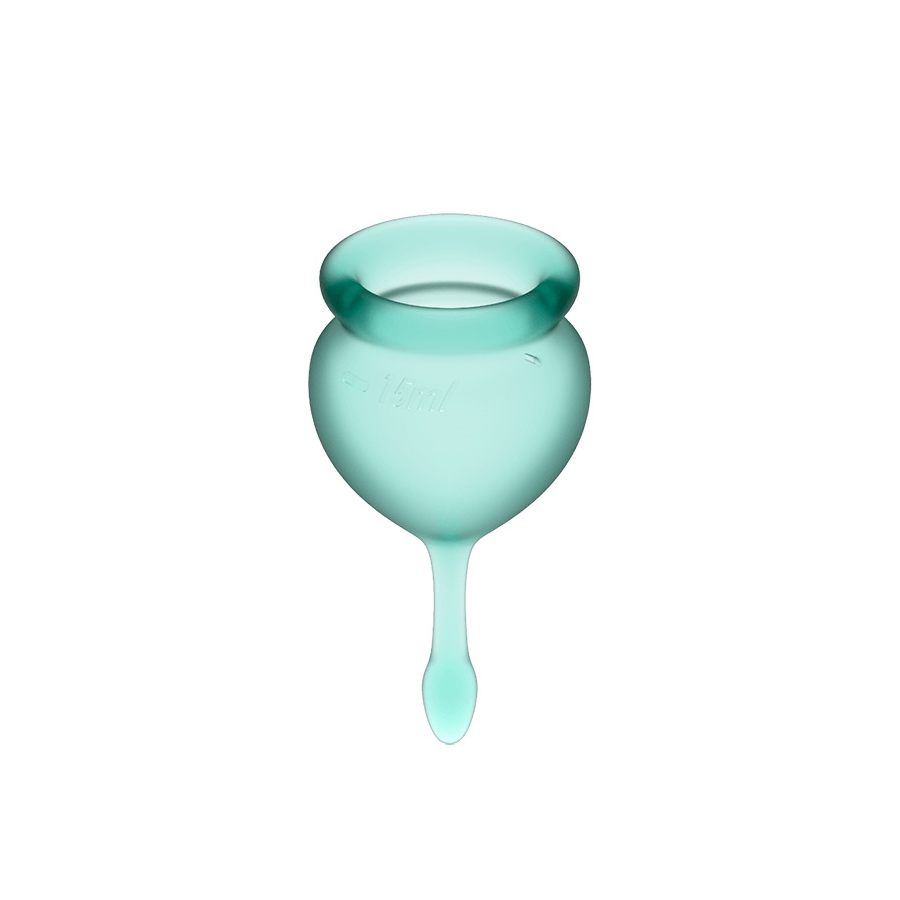 Satisfyer Coupes Menstruelles FEEL GOOD X2 Vert 4 Satisfyer Coupes Menstruelles FEEL GOOD X2 Vert – Image 4