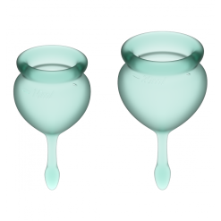 Satisfyer Coupes Menstruelles FEEL GOOD X2 Vert